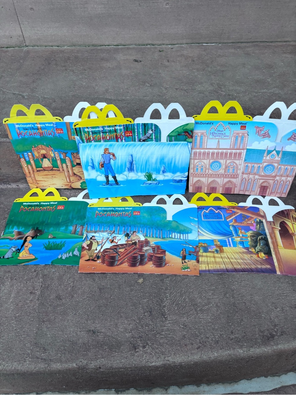 McDonald’s cardboard happy mailboxes